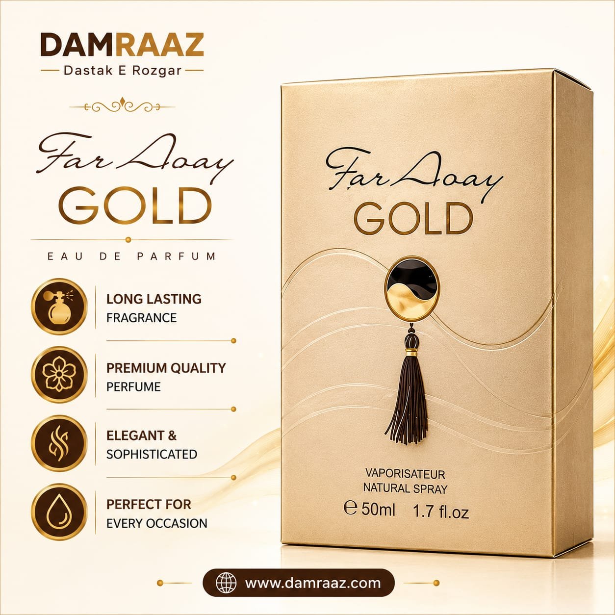 Far Daay Gold Eau De Parfum