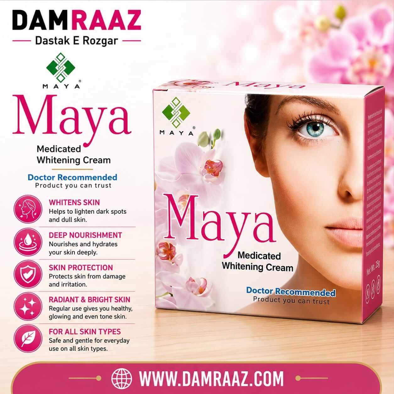 Maya Medicated Whitening Cream