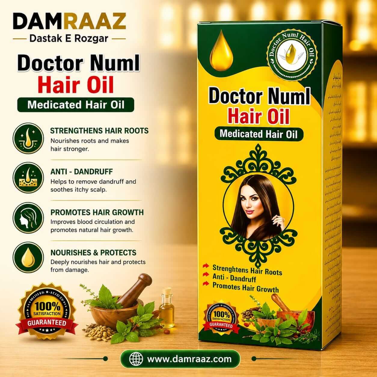 Doctor Numl Medicated Hair Oil