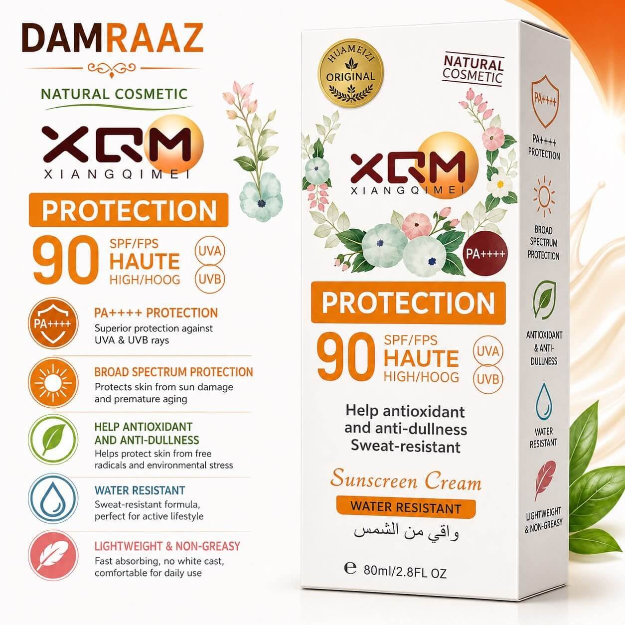 Protection 90 Sunscreen Cream