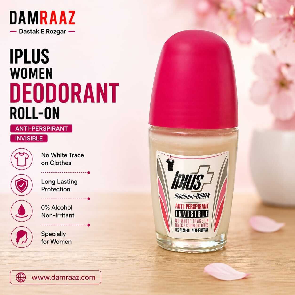 IPlus Women Deodorant Roll-On