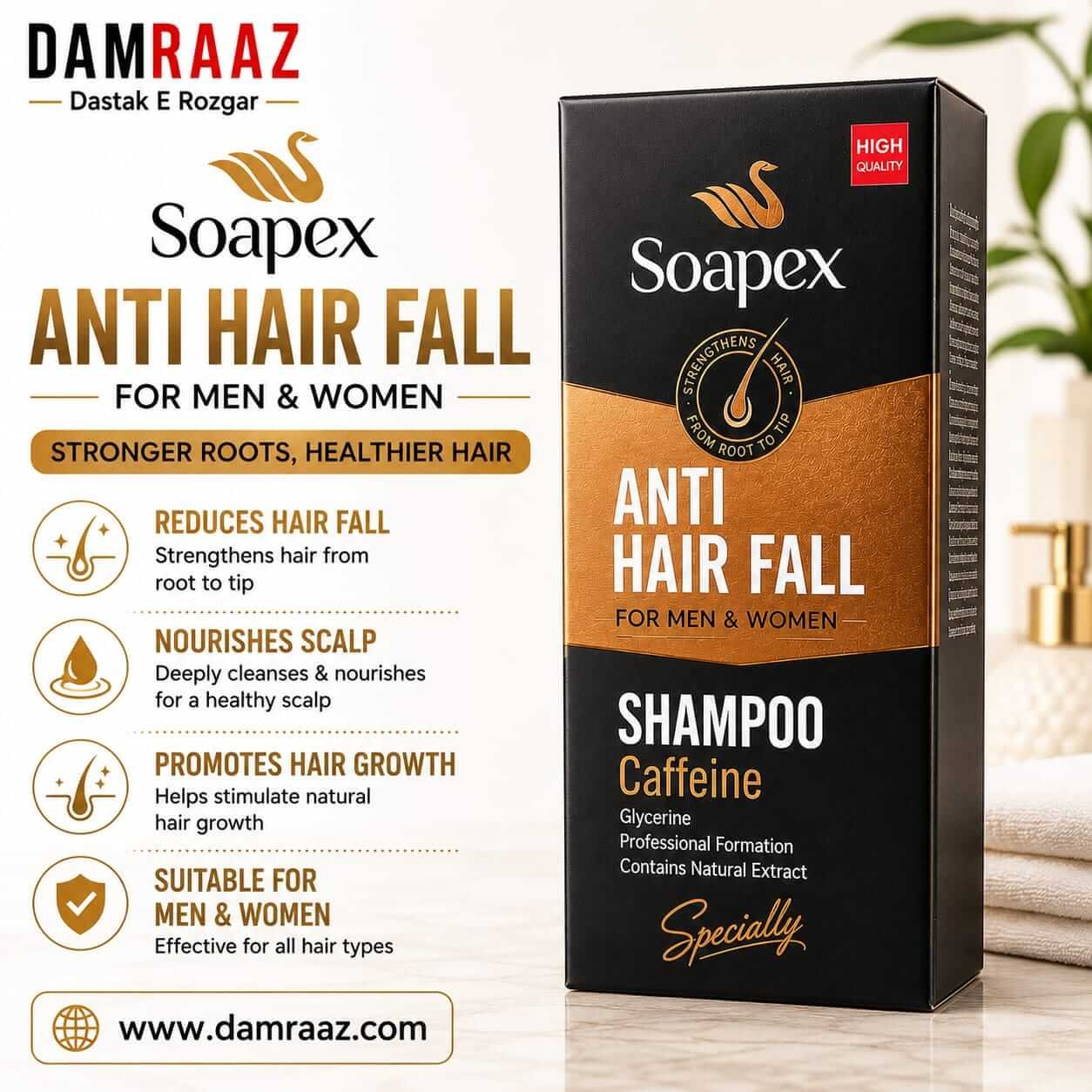Soapex Anti Hair Fall Shampoo
