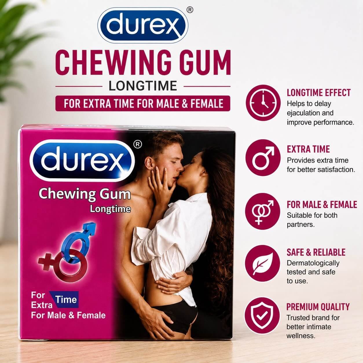 Durex Chewing Gum Longtime