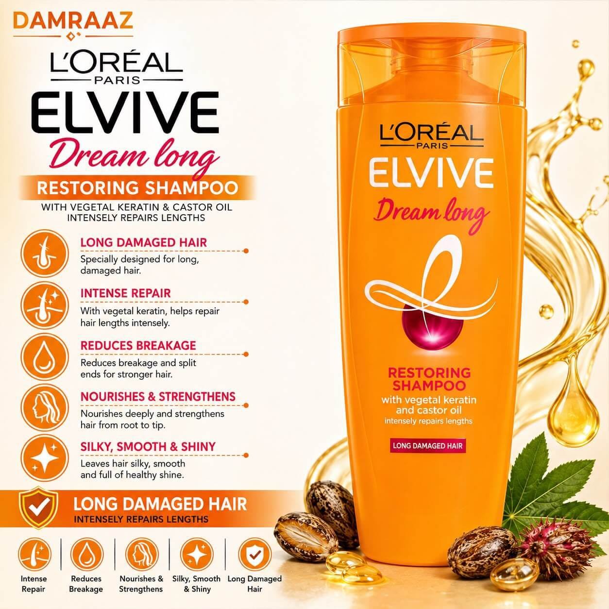 L'Oréal Paris Elvive Dream Long Restoring Shampoo